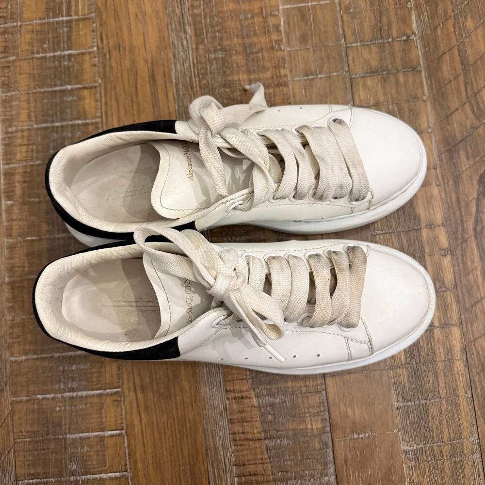 Alexander mcqueen women oversized leather sneaker - Picture 5 of 12